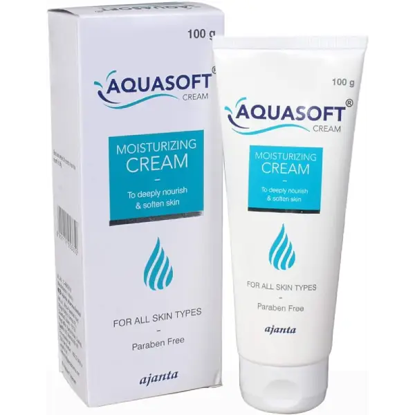 Aquasoft Moisturising Cream | Nourishes & Softens the Skin | For All Skin Types | Paraben-Free